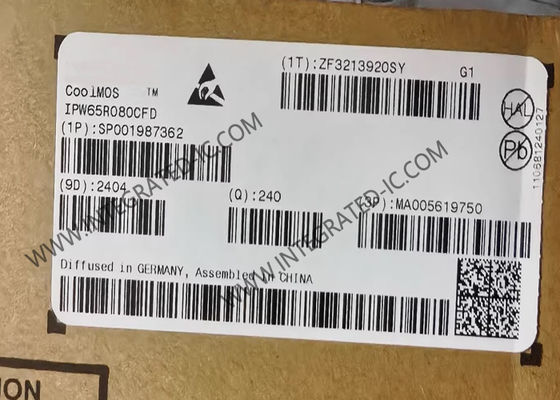 شريحة الدائرة المتكاملة IPW65R080CFD، MOSFET للسيارات بجهد 650 فولت، ترانزستور طاقة CoolMOS CFDA