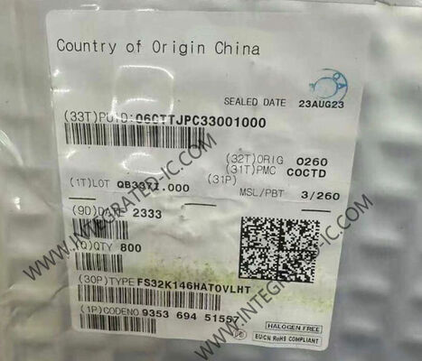 وحدة تحكم دقيقة FS32K146HAT0VLHT MCU بتردد 80 ميجاهرتز وذاكرة فلاش 1 ميجابايت S32K IC