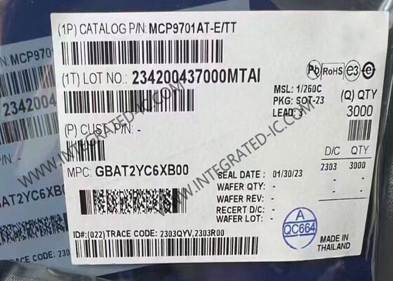 أجهزة الاستشعار IC MCP9701AT-E/TTVAO جهاز استشعار الحرارة الخطية التناظرية