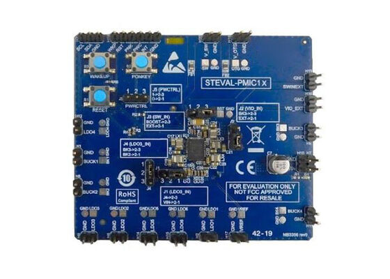 STEVAL-PMIC1K1 الحلول المدمجة STPMIC1x مجلس تقييم إدارة الطاقة IC