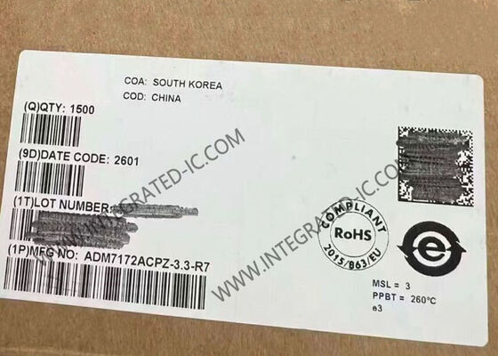 ADM7172ACPZ-3.3 شريحة دائرة متكاملة منظم جهد منخفض الضوضاء ومنخفض التسرب 3.3 فولت