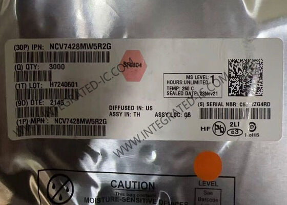 رقاقة الدائرة المتكاملة NCV7428MW5R2G 5.5V إلى 28V رقاقة نظام السيارات الأساسية