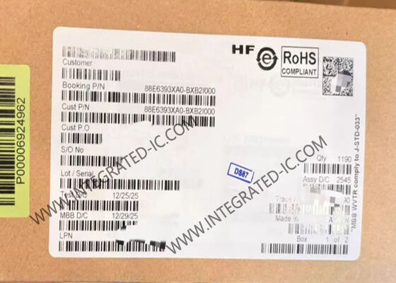 88E6393XA0-BXB2I000 Ethernet IC 11-Port SOHO Switch مع ثمانية 10/100/1000Mbps PHYs