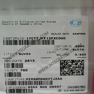 وحدة التحكم الدقيقة MIMX8MN6DVTJZAA MCU i.MX 8M Nano Quad معالج دقيق مع 4 كور 64 بت 512 كيلو بايت L2 ذاكرة تخزين مؤقت و1.5 جيجا هرتز Cortex-A53