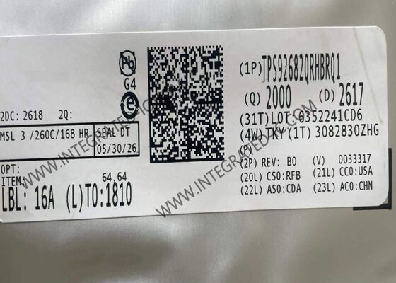 شريحة الدوائر المتكاملة TPS92682QRHBRQ1 قناة مزدوجة 65V 5A LED Driver IC
