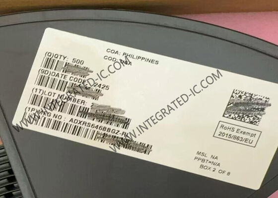 ADXRS646BBGZ مستشعر IC مستشعر معدل الزاوية مع حزمة CBGA-32 والضوضاء المنخفضة Yaw Rate Gyroscope