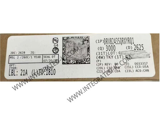 DRV8243SQRXYRQ1 رقاقة الدوائر المتكاملة السيارات H-جسر السائق مع 12A الخروج 4.5V إلى 35V إمدادات والتشخيص
