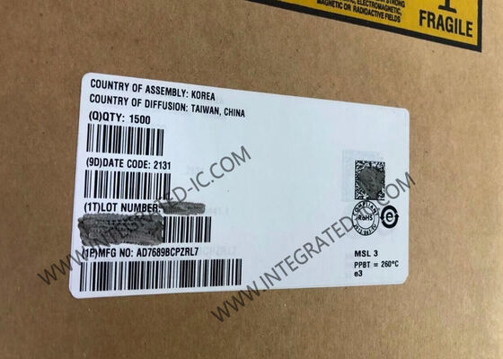 AD7689BCPZ 16-بت 8-قناة 250 كيلو سامبل/ثانية محول تناظري إلى رقمي متكامل الدائرة شريحة LFCSP-20