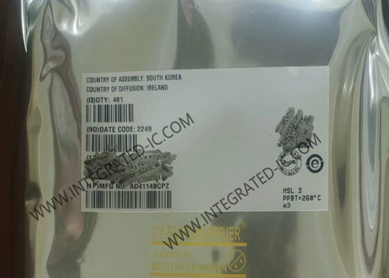 AD4114BCPZ رقاقة الدوائر المتكاملة 24 بت Sigma-Delta ADC محول في حزمة LFCSP-40