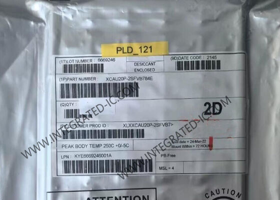XCAU20P-2SFVB784E Artix UltraScale FPGA شريحة حقل بوابة قابل للبرمجة في حزمة FCBGA784