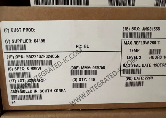 5M2210ZF324C5N في نظام قابل للبرمجة FPGA مع 324-Pin FBGA و 271 I / O جهاز منطق قابل للبرمجة المعقد