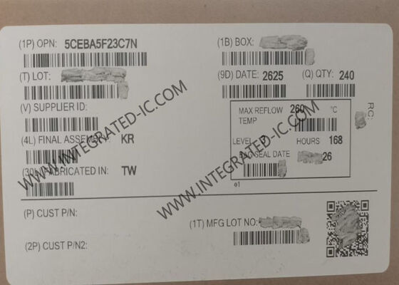 مجموعة بوابة قابلة للبرمجة في الميدان 5CEBA5F23C7N 240 I/O 1.1V مدمج FPGA IC FBGA-484