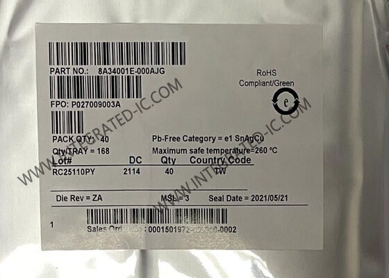 وحدة 5G 8A34001E-000AJG معدات الشبكة 5G CABGA-144 نظام المزامنة IC