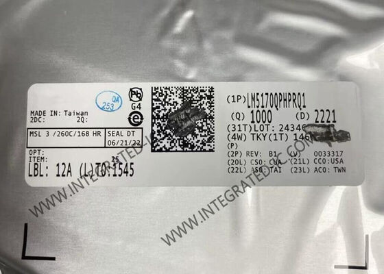 شريحة LM5170QPHPRQ1 المتكاملة متعددة الأطوار ثنائية الاتجاه للتحكم في التيار